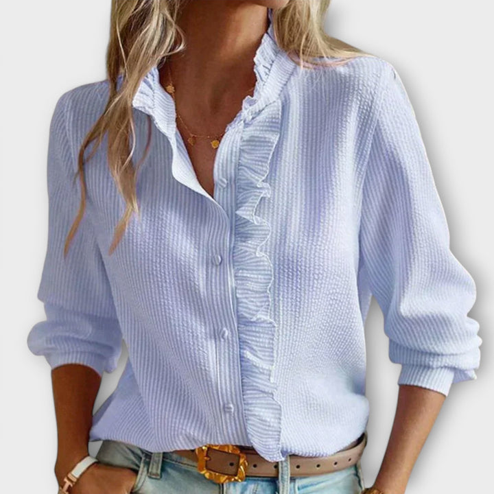 Lily | Elegant Long Sleeve Blouse