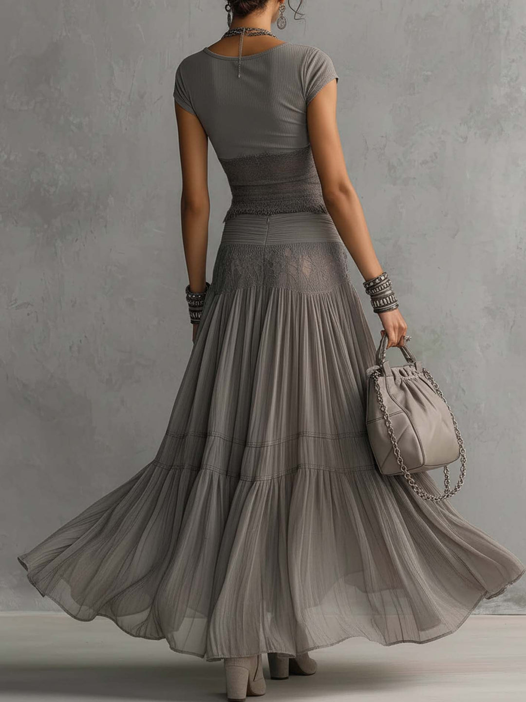 Arina | Soft Pleated Set