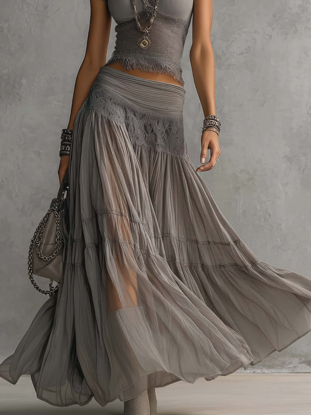 Arina | Soft Pleated Set