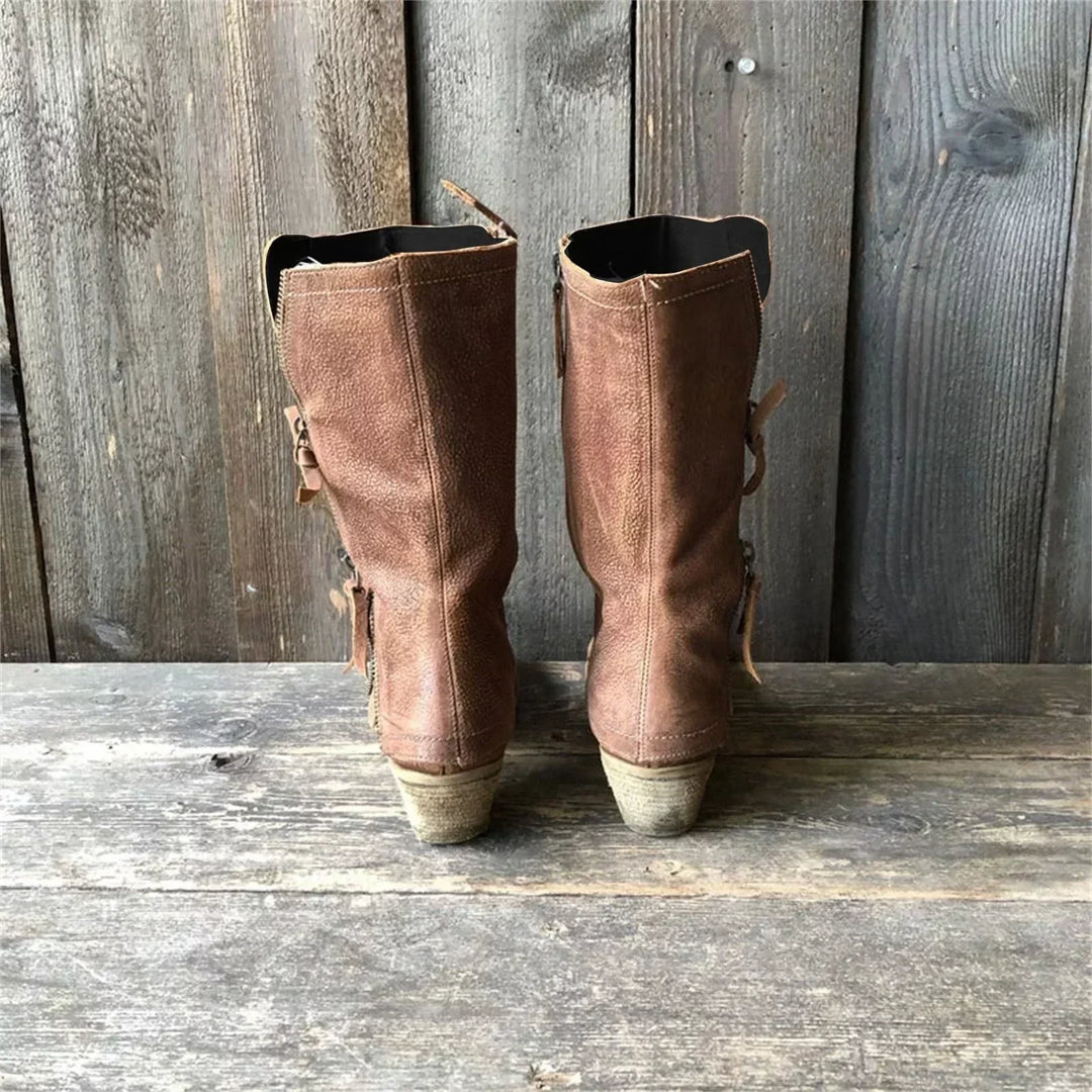 Lily | Mid Calf Boots