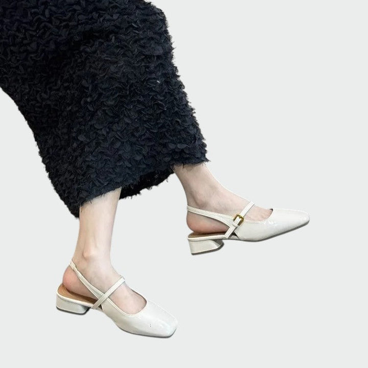 Olivia | Square Tip Mary Jane Shoes
