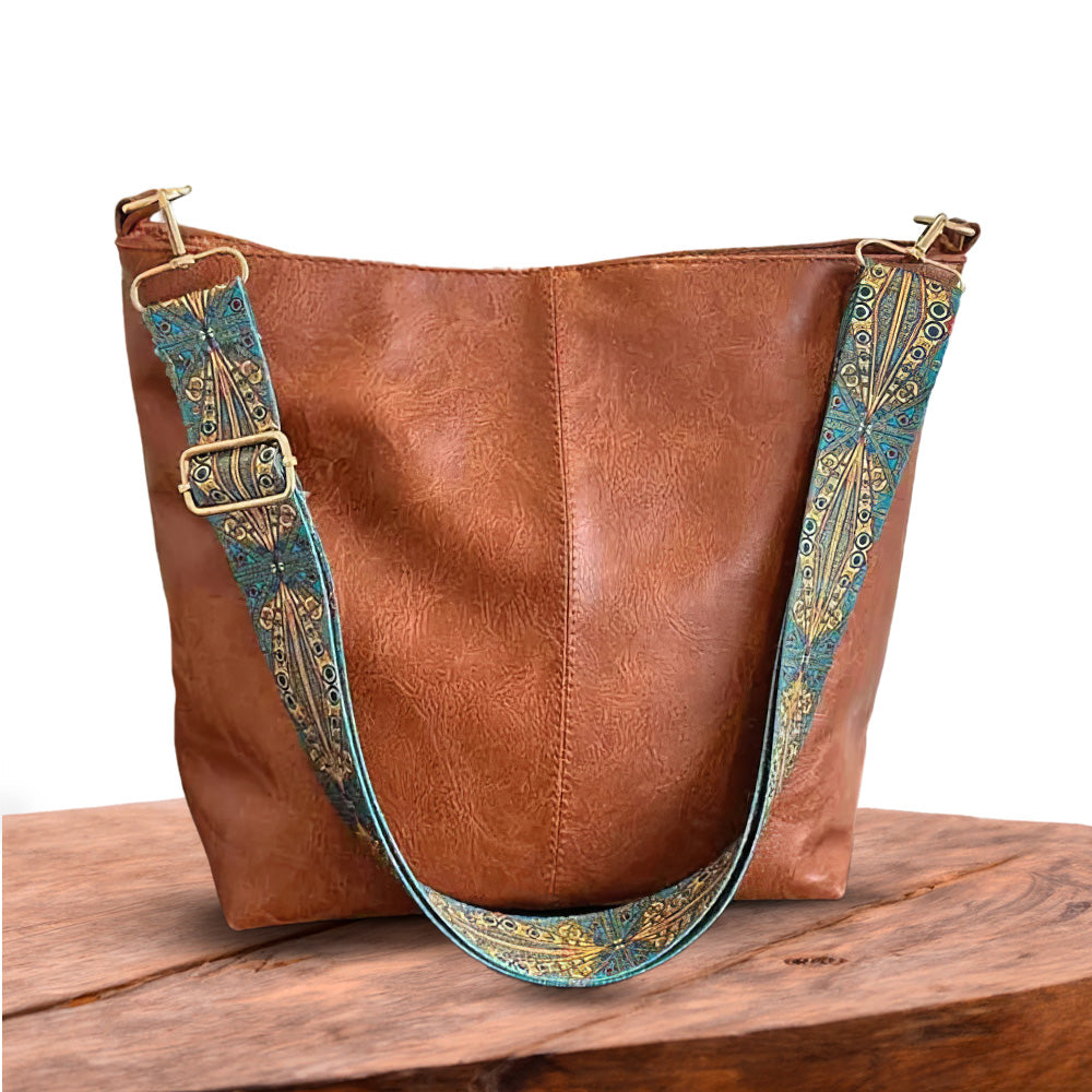 Marie | Structured Magnetic-Flap Shoulder Bag