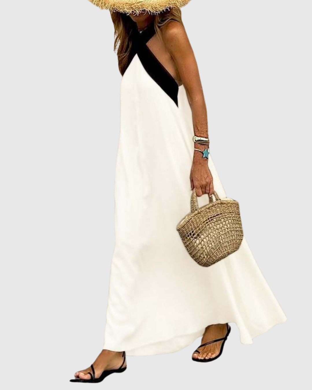 Orella | Cross Neck Dress
