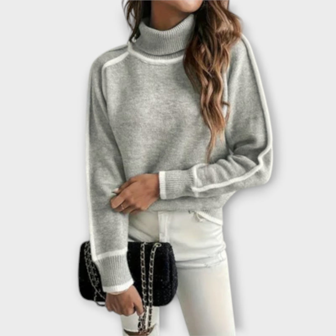 Aurora | Casual Turtleneck Jumper