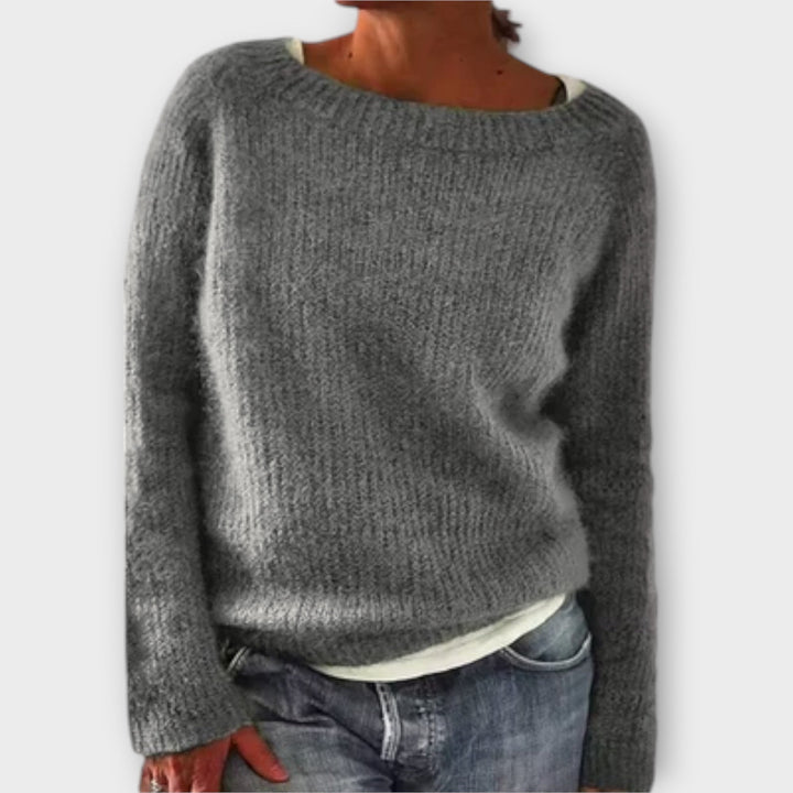 Regine | Plain Knitted Jumper