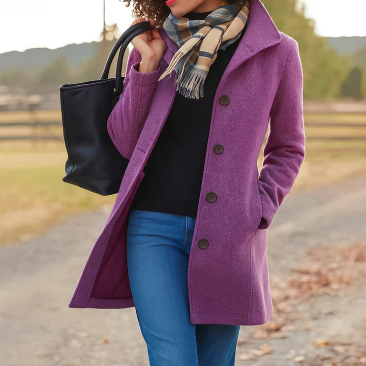 Aurora | Elegant Button Coat