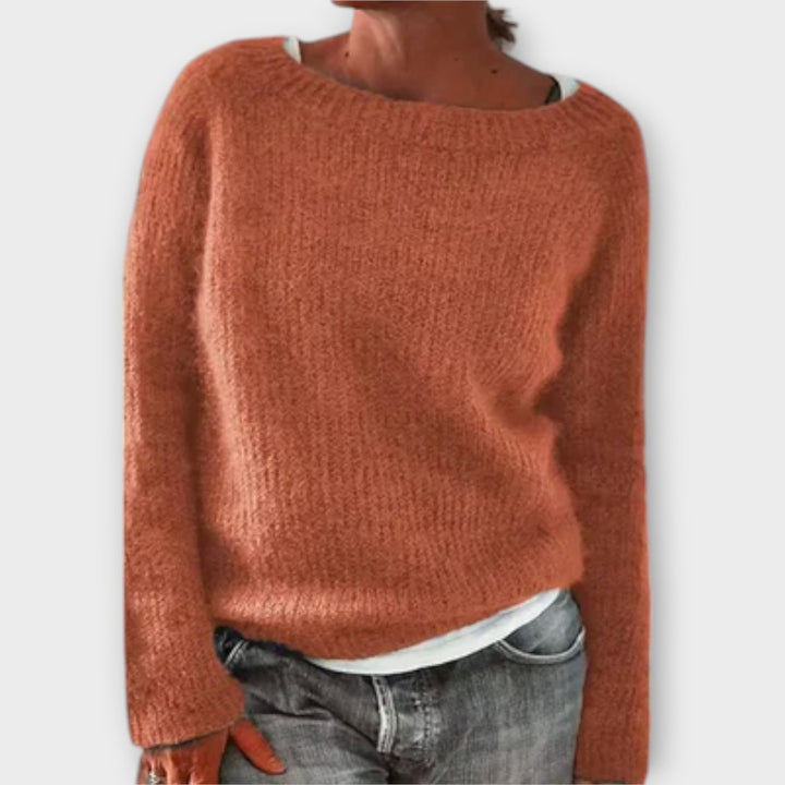 Regine | Plain Knitted Jumper
