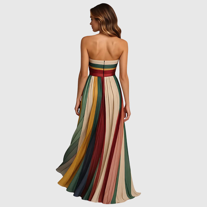 Isola | Stylish Long Dress with Elegant Details