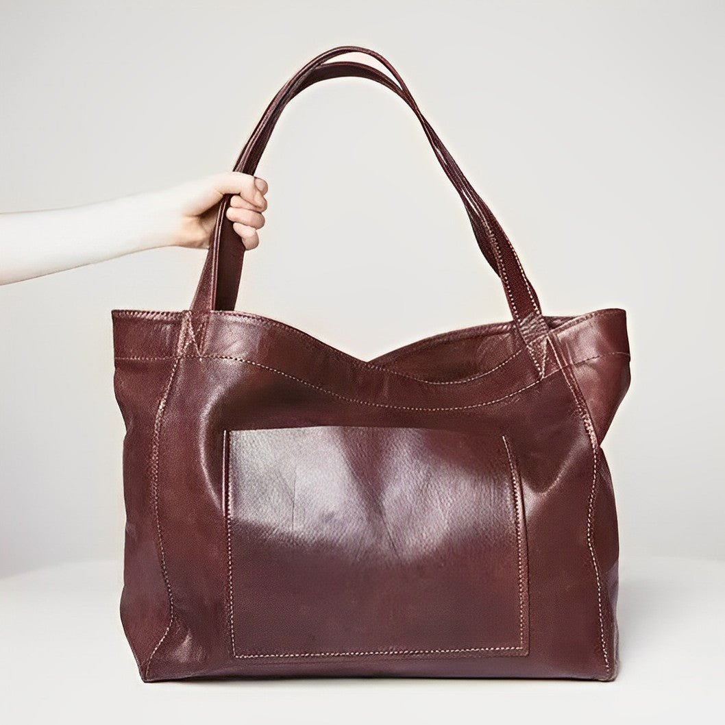 Sarah | Elegant Leather Shoulder Bag