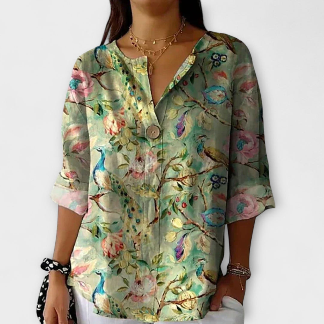 Arlene | Blouse in Floral Design