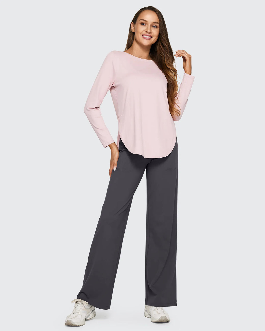 Eve | Loose High-Waist Business Casual Pants
