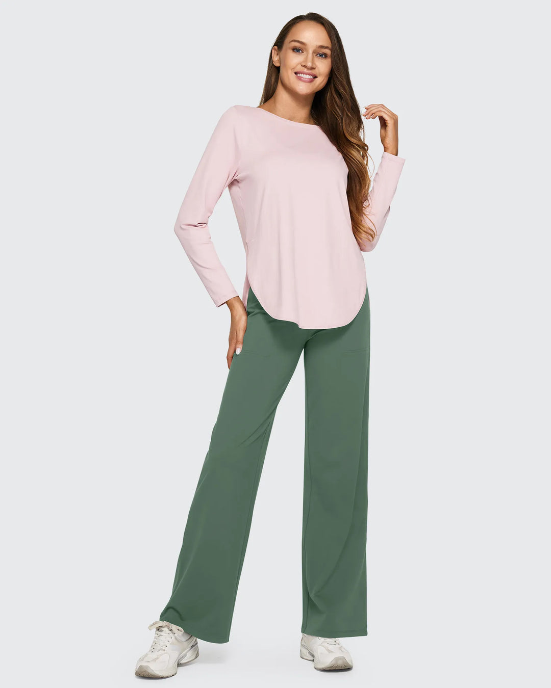 Eve | Loose High-Waist Business Casual Pants