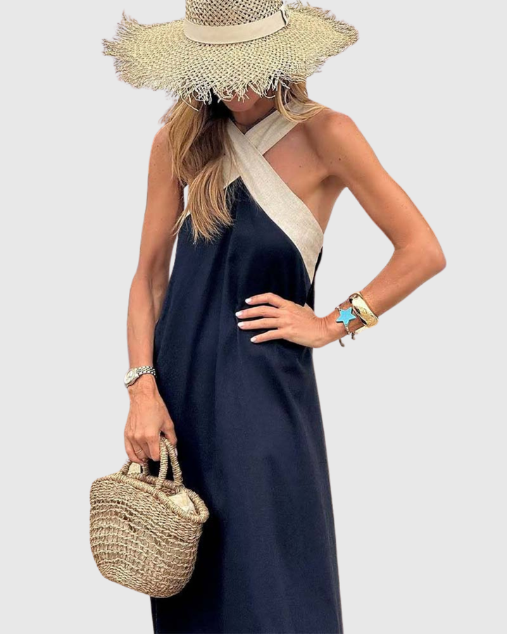 Orella | Cross Neck Dress
