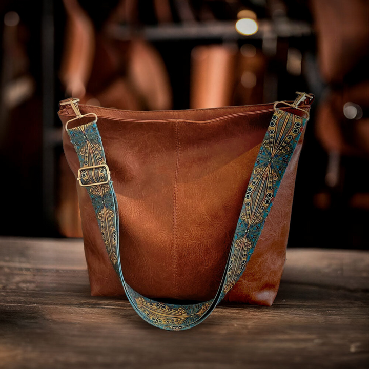 Marie | Structured Magnetic-Flap Shoulder Bag