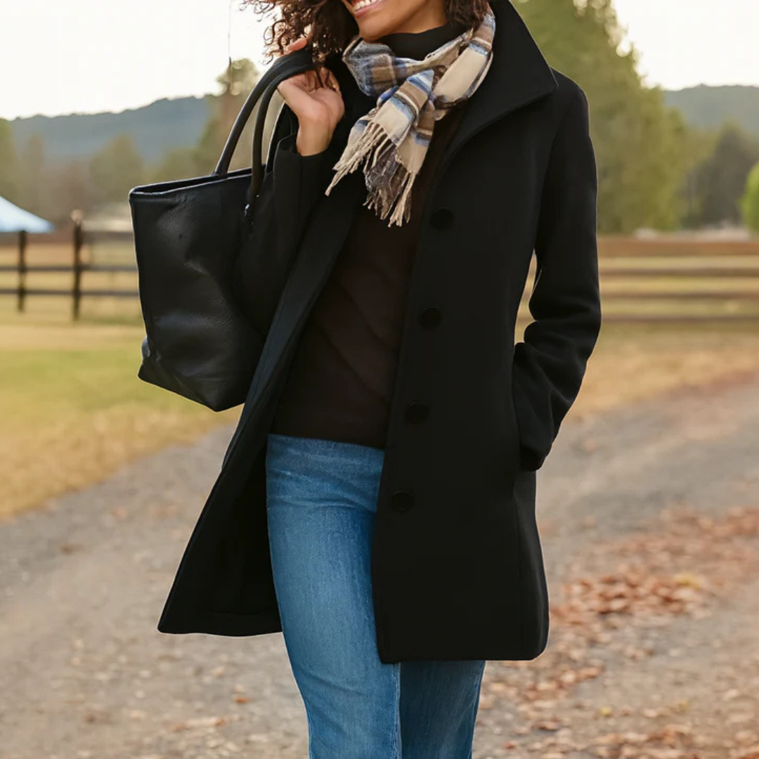 Aurora | Elegant Button Coat