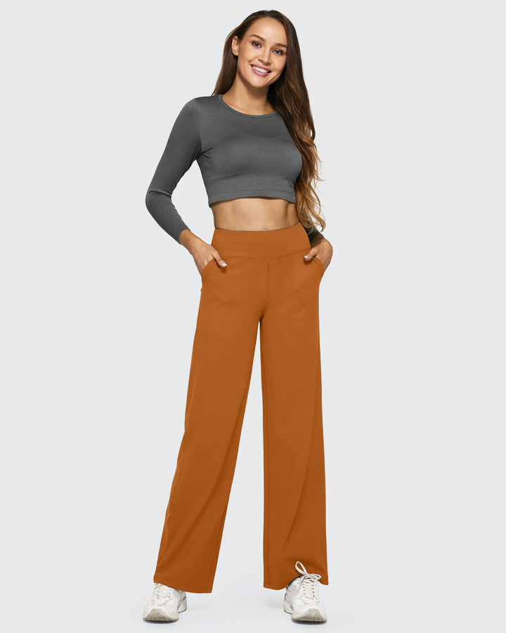 Eve | Loose High-Waist Business Casual Pants