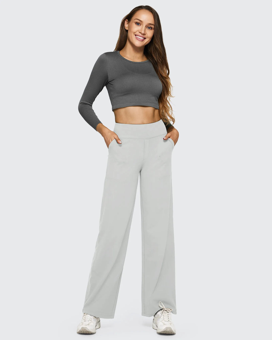 Eve | Loose High-Waist Business Casual Pants