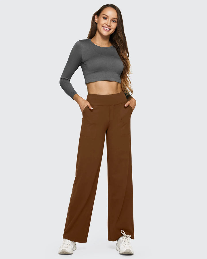 Eve | Loose High-Waist Business Casual Pants