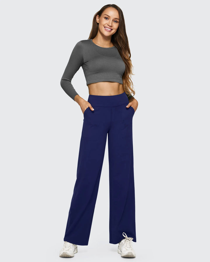 Eve | Loose High-Waist Business Casual Pants