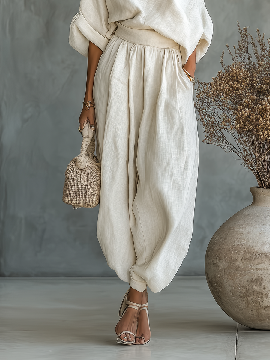 Sienna | Off Shoulder Tapered Set