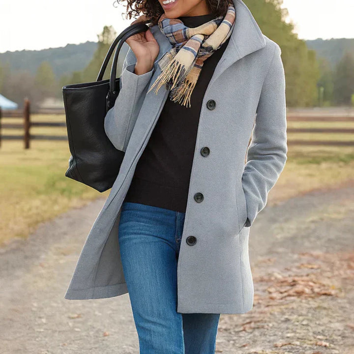 Aurora | Elegant Button Coat