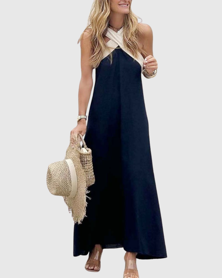 Orella | Cross Neck Dress