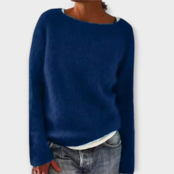 Regine | Plain Knitted Jumper