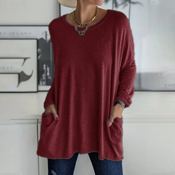 Aria | Relaxed Long Sleeve Top