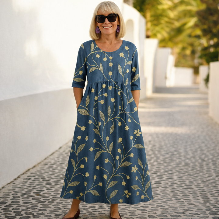 Lily | Midi Dress – Effortless Elegance