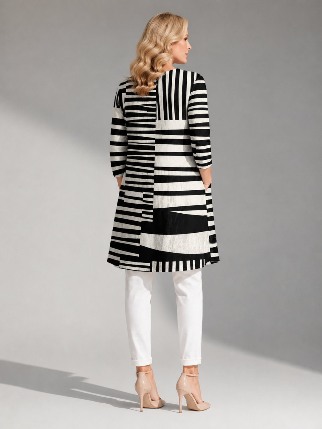 Sophie | Long Blouse with V-Neck
