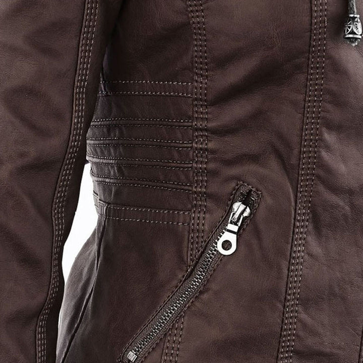 Sophie | Durable and Elegant Leather Jacket