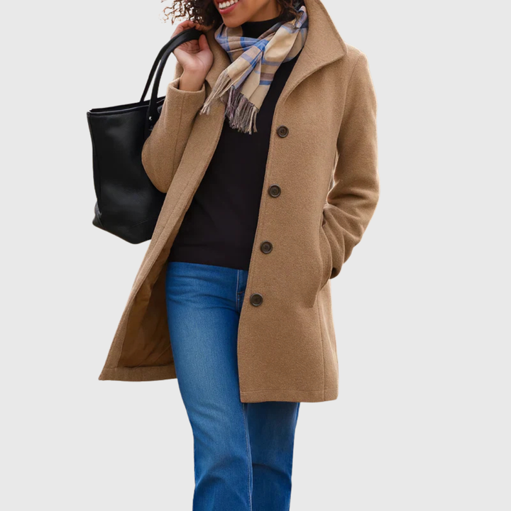 Aurora | Elegant Button Coat