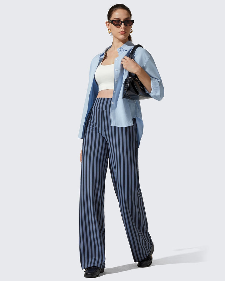 Eve | Loose High-Waist Business Casual Pants