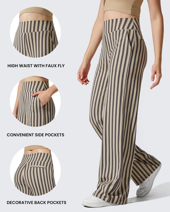 Eve | Loose High-Waist Business Casual Pants