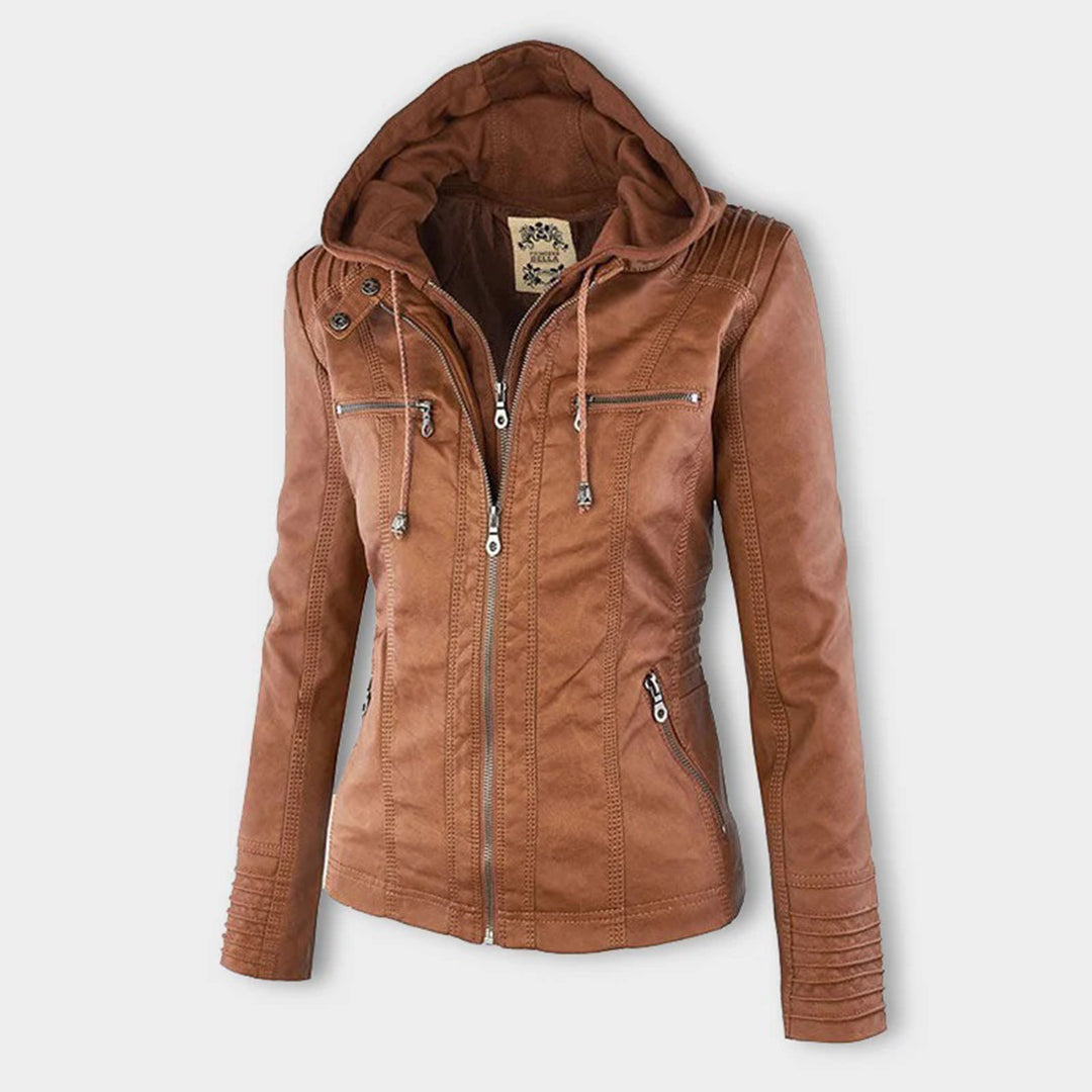 Sophie | Durable and Elegant Leather Jacket