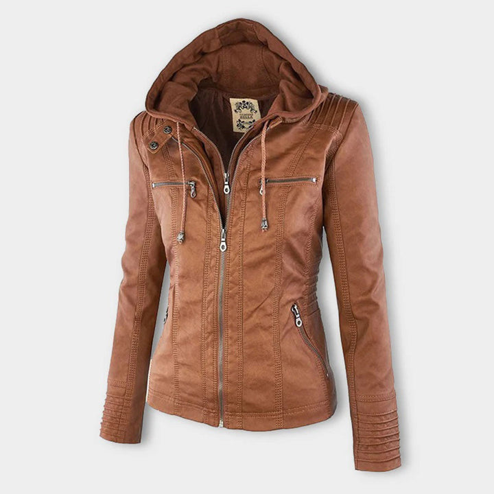 Sophie | Durable and Elegant Leather Jacket