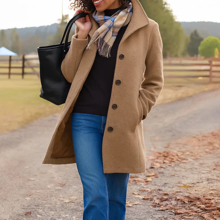 Aurora | Elegant Button Coat
