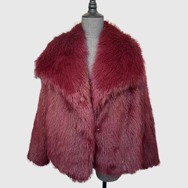 Charnotte | Women's Chic Faux Fur Winter Jacket