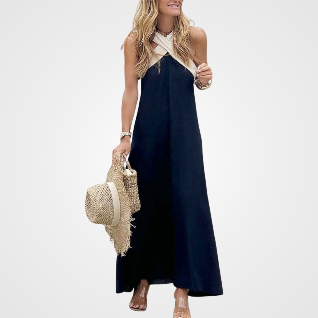 Orella | Cross Neck Dress