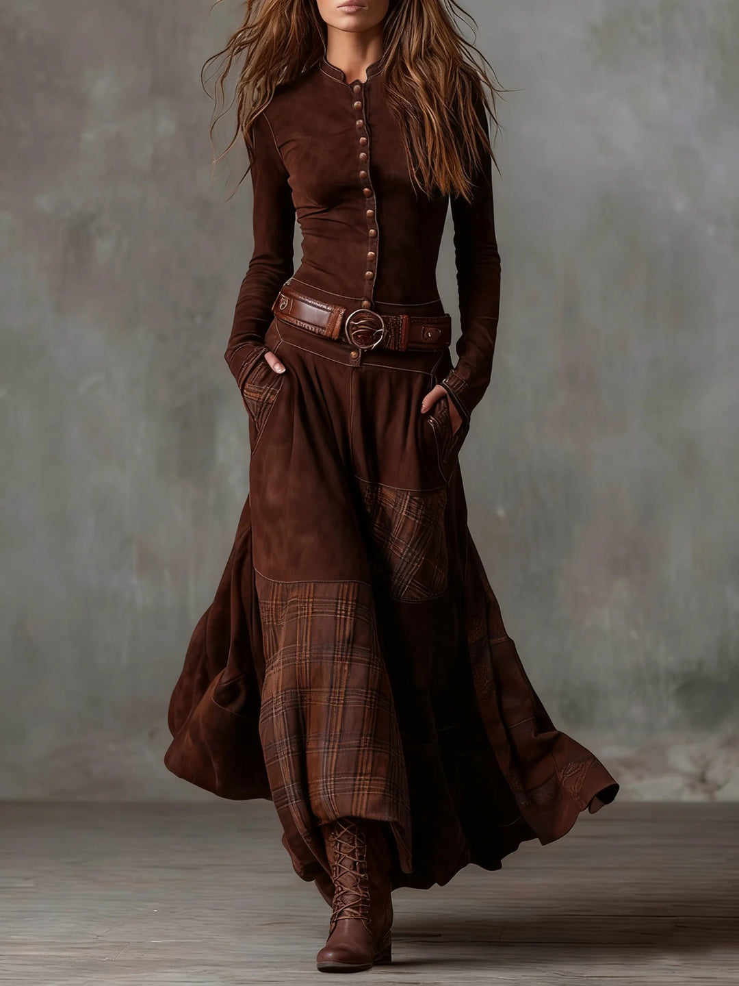 Sarah | Patchwork Dress