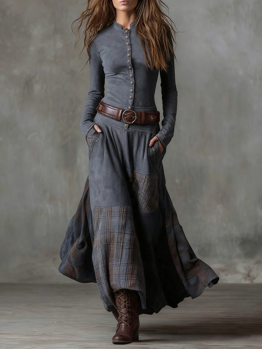Sarah | Patchwork Dress