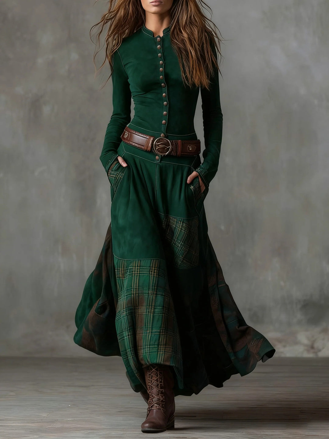 Sarah | Patchwork Dress