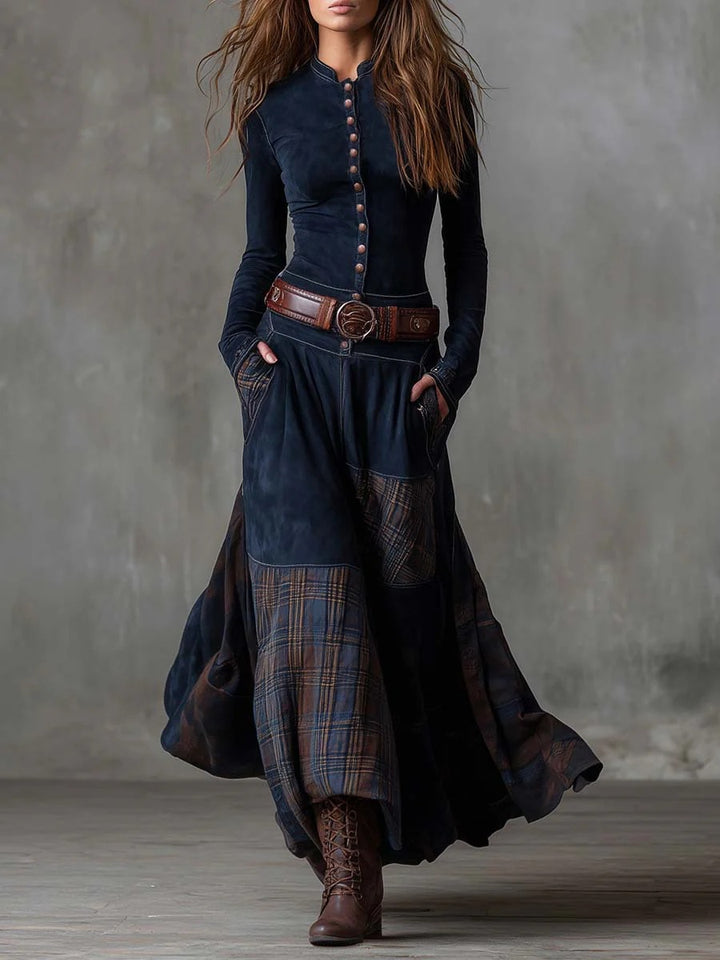Sarah | Patchwork Dress