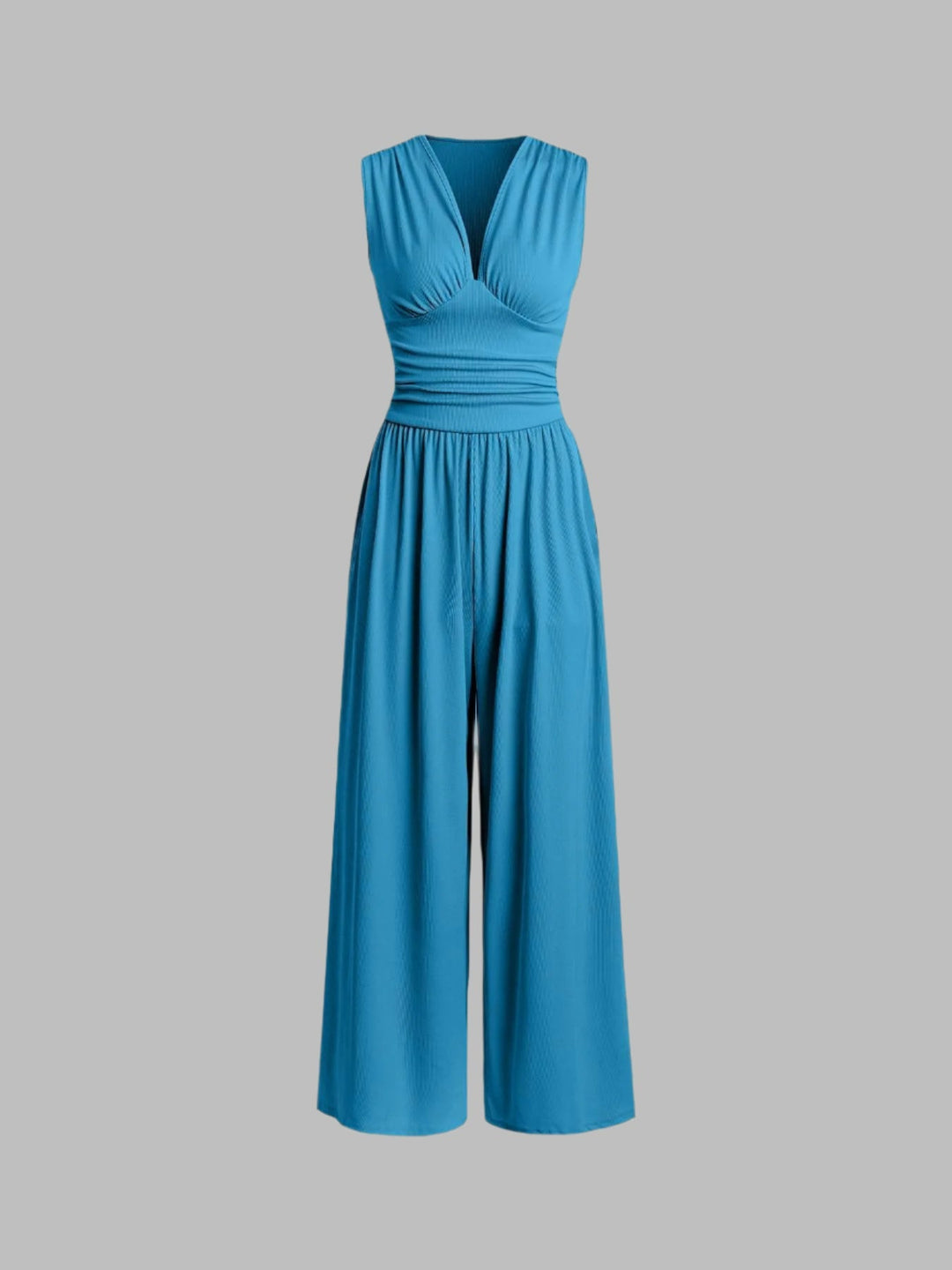 Stacy | Chic Sleeveless Wide-Leg Jumpsuit