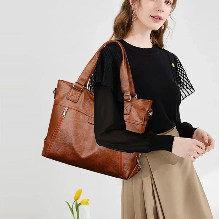 Retro Shoulder Tote Bag | Stylish and Functional Design