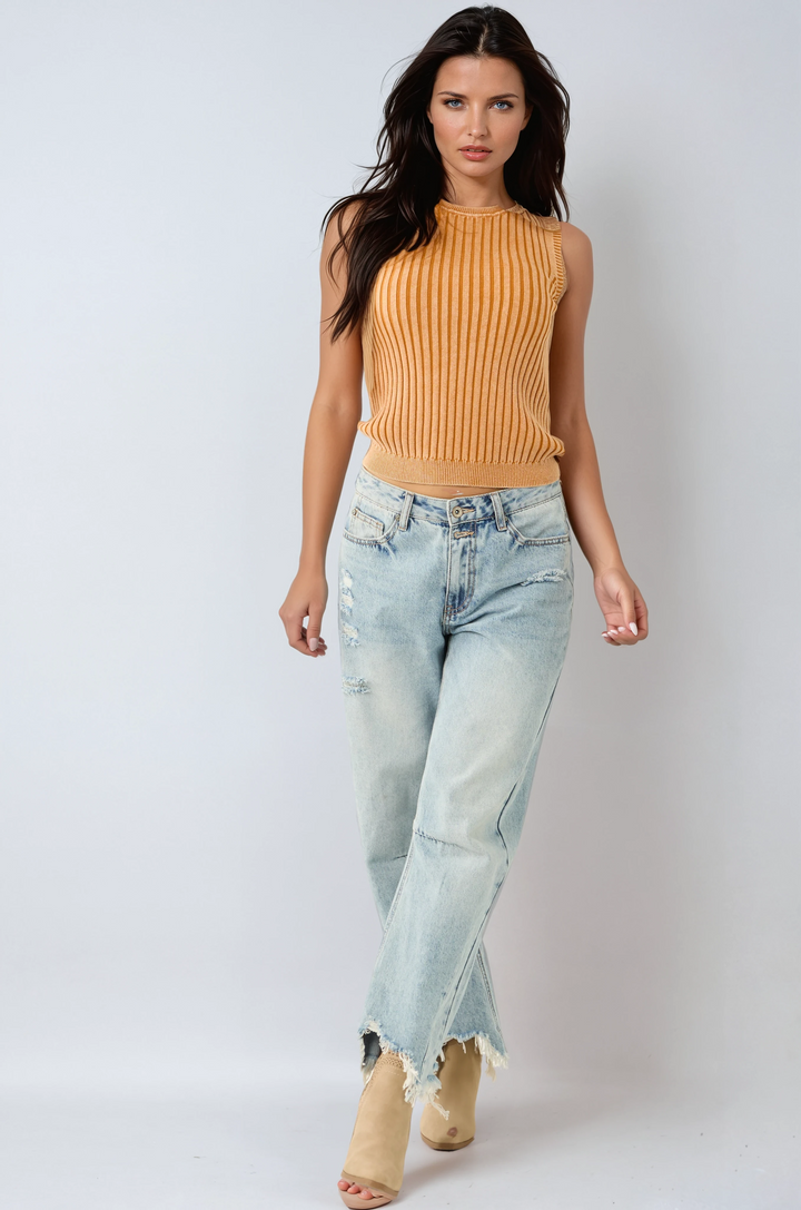 Liora | Light Denim | Wide Legs