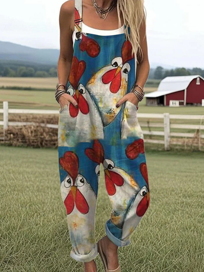 Harper | Cluckin’ Cute Jumpsuit