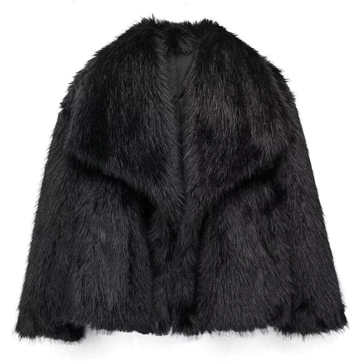 Charnotte | Women's Chic Faux Fur Winter Jacket