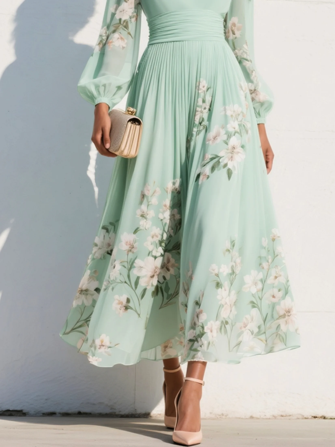 Sadie | Floral Midi Dress
