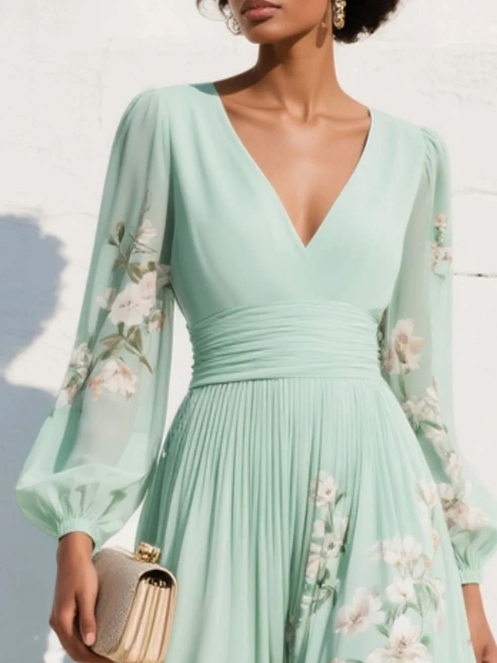Sadie | Floral Midi Dress